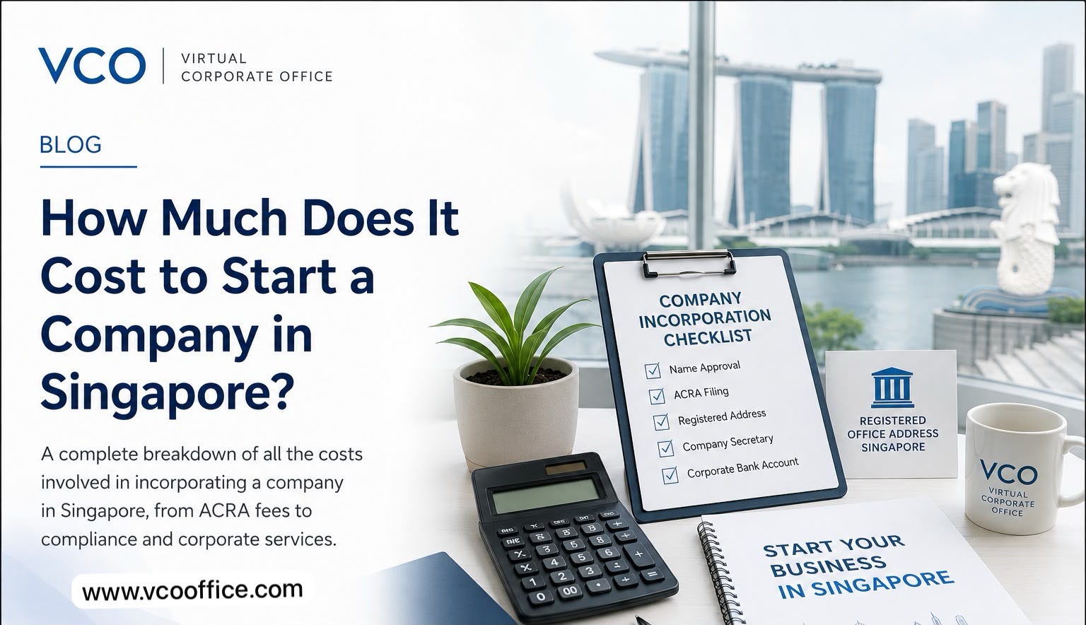 How Much Does It Cost to Start a Company in Singapore?